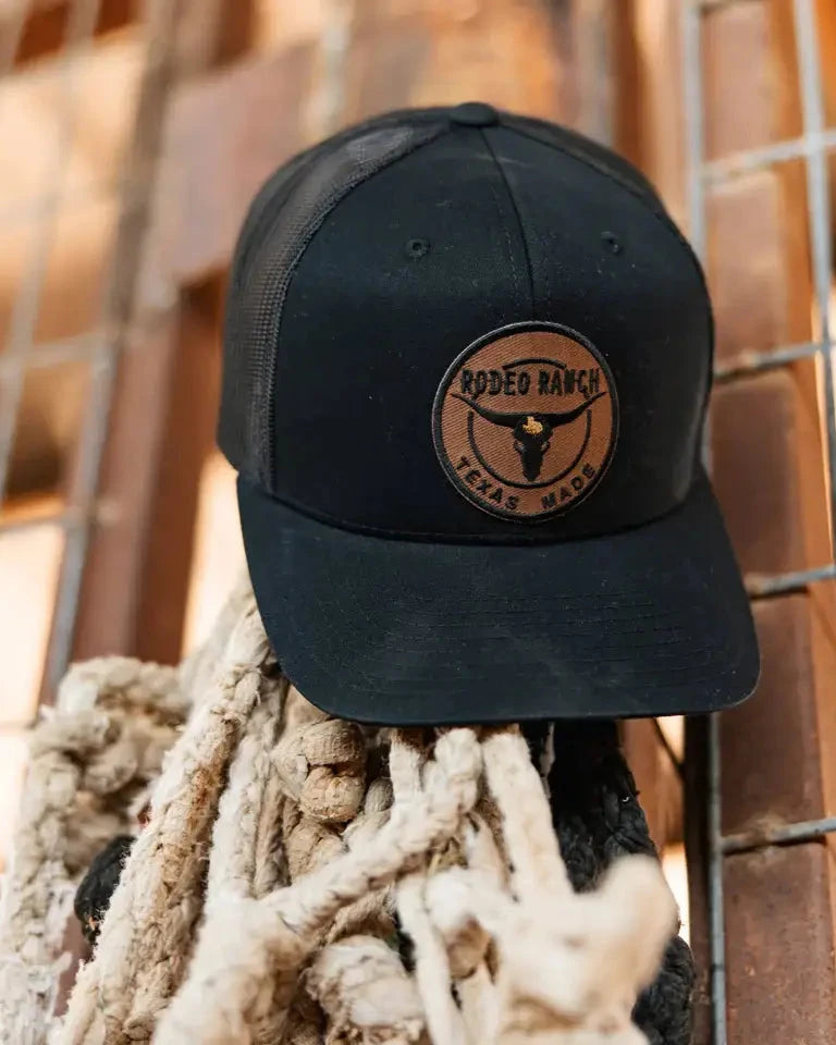 Rodeo Ranch Texas Made Hat - Solid Black