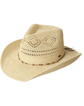Eco-Friendly Woven Cowboy Panama Adjustable Sun Hat